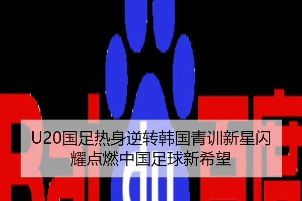 U20国足热身逆转韩国青训新星闪耀点燃中国足球新希望